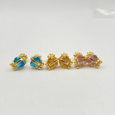 欧美外贸饰品时尚百搭气质个性夸张耳钉女多款颜色耳钉JC耳钉BC03