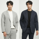 商务休闲西服外套 高端商务通勤全压胶抗皱四面弹男士 UOE秋季 新品