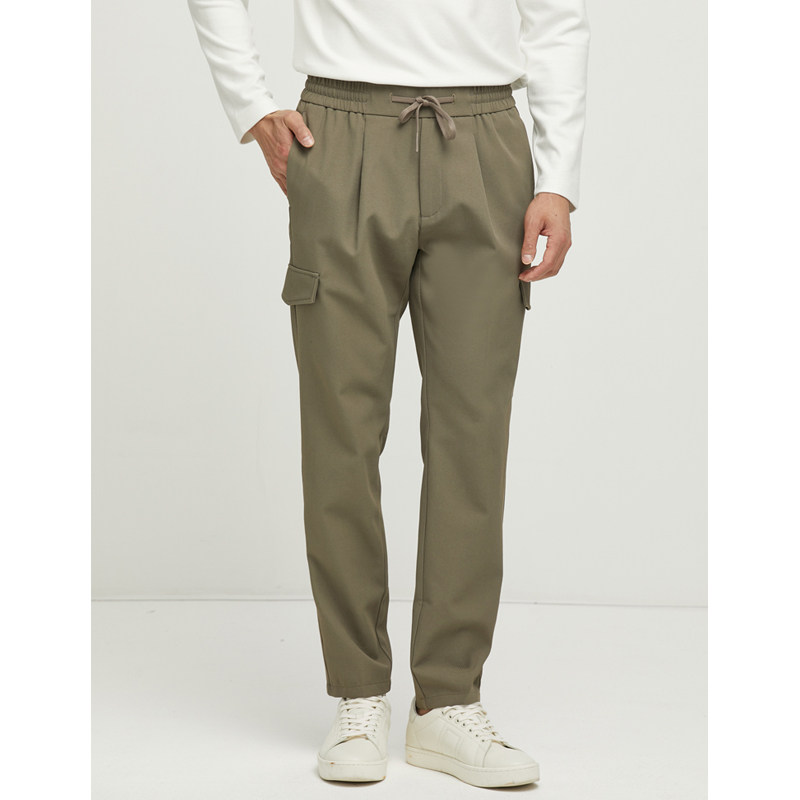 UOE秋冬新品黑科技高端暖可柔材质男士高级工装商务休闲裤,男装,休闲裤,淘宝优惠券,粉丝福利购,淘宝优惠卷