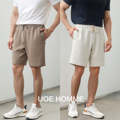 纯色五分裤运动休闲短裤