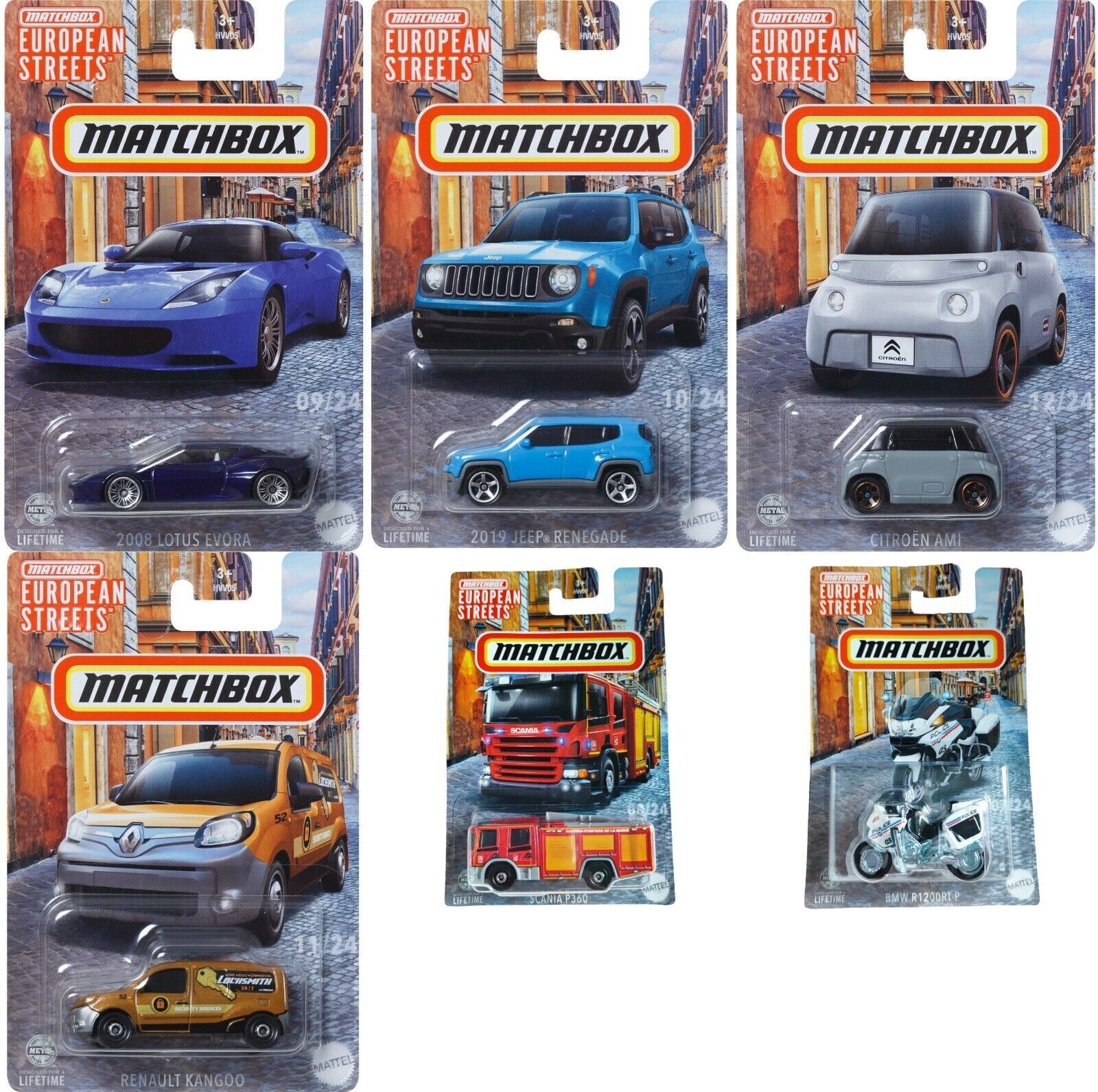 现货美版Matchbox / 火柴盒合金小车 Global Series/Moving Parts 玩具/童车/益智/积木/模型 合金车/玩具仿真车/收藏车模 原图主图