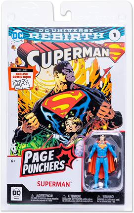 麦克法兰出品 DC Direct Page Puncher 系列 DC漫画手办人偶模型