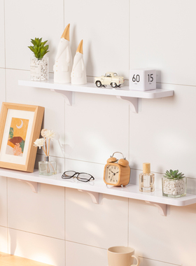 181004无痕贴电视背景墙厨卫收纳整理置物架