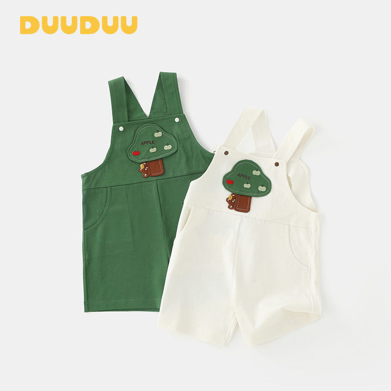 DUUDUU小树灵2025夏季薄款男女宝宝裤子婴儿连体衣a类儿童背带裤,童装/婴儿装/亲子装,裤子,淘宝优惠券,粉丝福利购,淘宝优惠卷