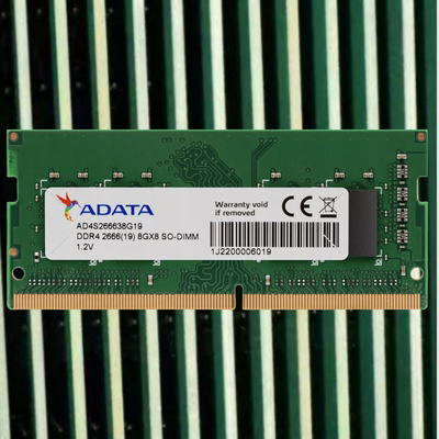 威刚AD4S266638G19 8GB DDR4 2666(19)8GX8 SO-DIMM笔记本内存条
