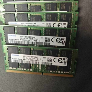 适配戴尔Precision 7550 7560 7750 16G 32G 3200 ECC工作站内存