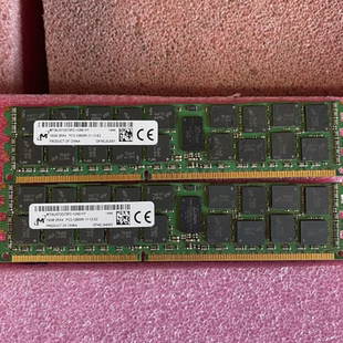 12800R ECC 2RX8 RDIMM服务器内存 1600MHz PC3 镁光16G