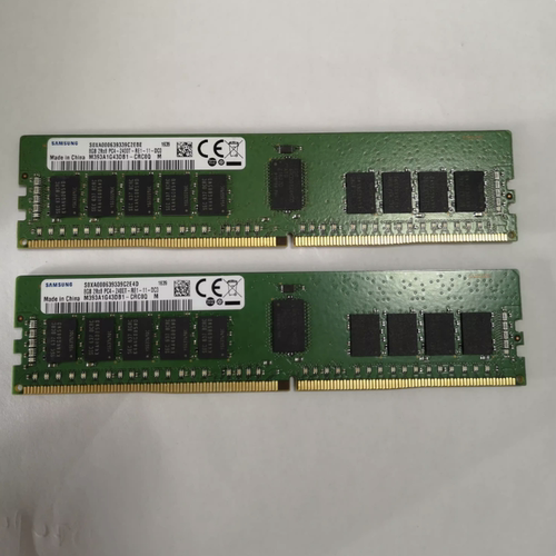 三星8G 2RX8 PC4-2400T ECC REG M393A1G43DB1-CRC0Q服务器内存条