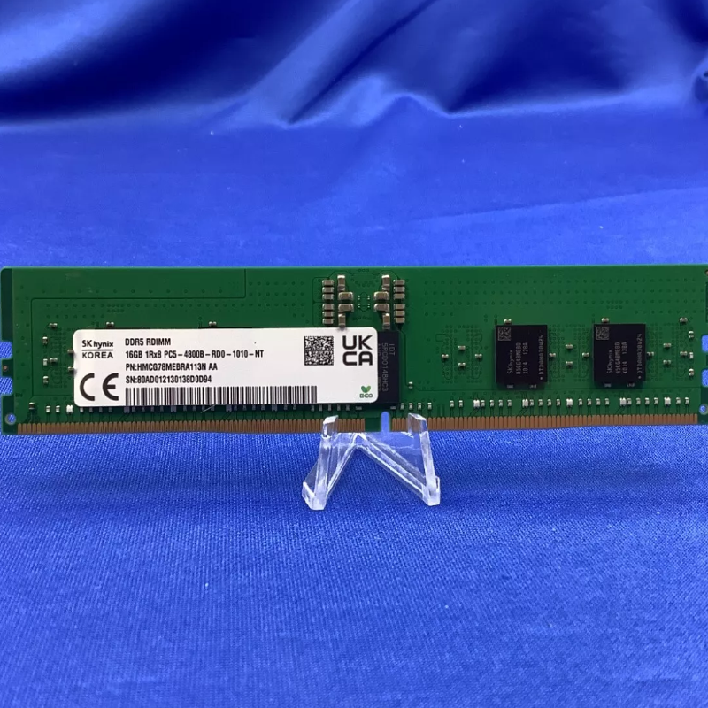 SK海力士16G DDR5 4800 ECC RDIMM HMCG78MEBRA113N 服务器内存条