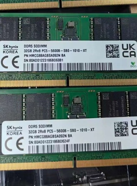 适配未来人类X811 S4/S6 2024 32G DDR5 5600MHz 16G笔记本内存条