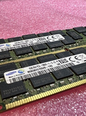 三星16G DDR3L 1600MHz ECC REG M393B2G70QH0-YK0/Q9服务器内存