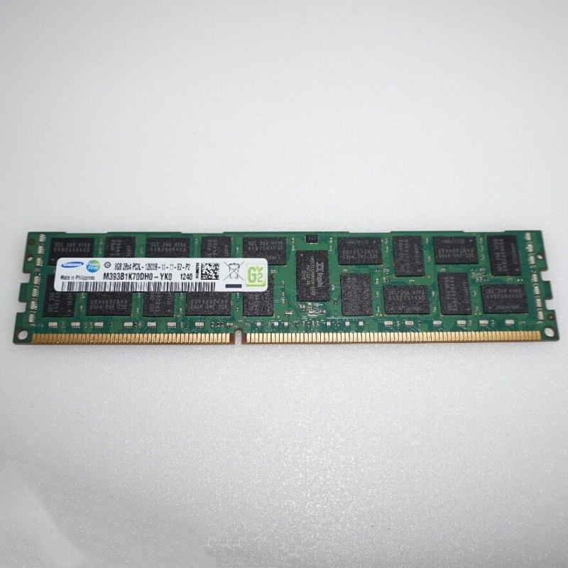 三星8G 2RX4 PC3/PC3L-12800R-11-11-E2-P2 1600 ECC RDIMM内存条
