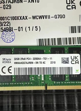 适配惠普ZBook Fury 15/17 G8 32G 16G DDR4 3200 ECC工作站内存