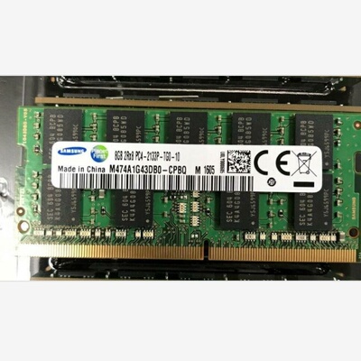 三星8G 2RX8 PC4-2133P-TG0-10 ECC SODIMM M474A1G43DB0-CPB内存