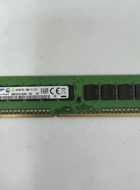 三星8G 2RX8 PC3L-12800E-11-11/12/13-E3 1600纯ECC UDIMM内存条