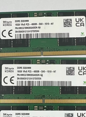 适配HP惠普战X 14 16 2022 DDR5 32G 16G 4800MHz 8G笔记本内存条