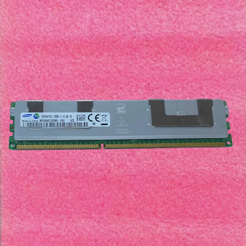 三星32G 4RX4 PC3L-12800R RDIMM服务器内存M393B4G70BM0/DM0-YK0