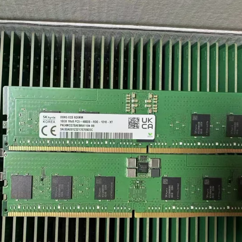 SK现代海力士16G DDR5 4800 ECC REG HMCG78MEBRA115N服务器内存