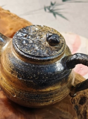 国家级工艺美术师 全手工老岩泥茶壶 手捏冲泡壶