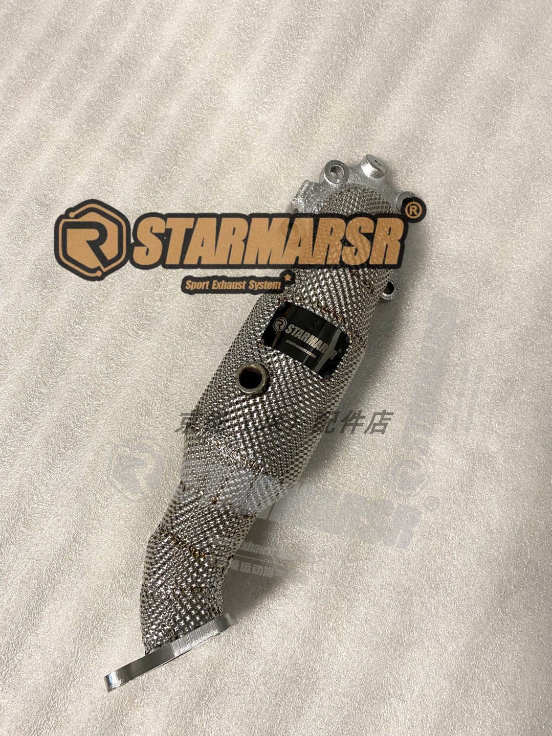 Starmarsr十代思域改装直通头焦头段芭蕉高流量直通三元 300钼