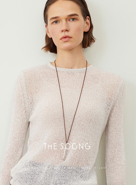 THESOONG/项链女搭配衣服大气复古小众款式HWZB7896