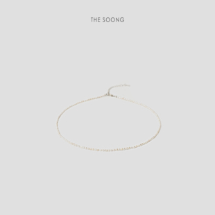 小米珍珠优雅百搭女士饰品 细款 THESOONG 淡水珍珠项链