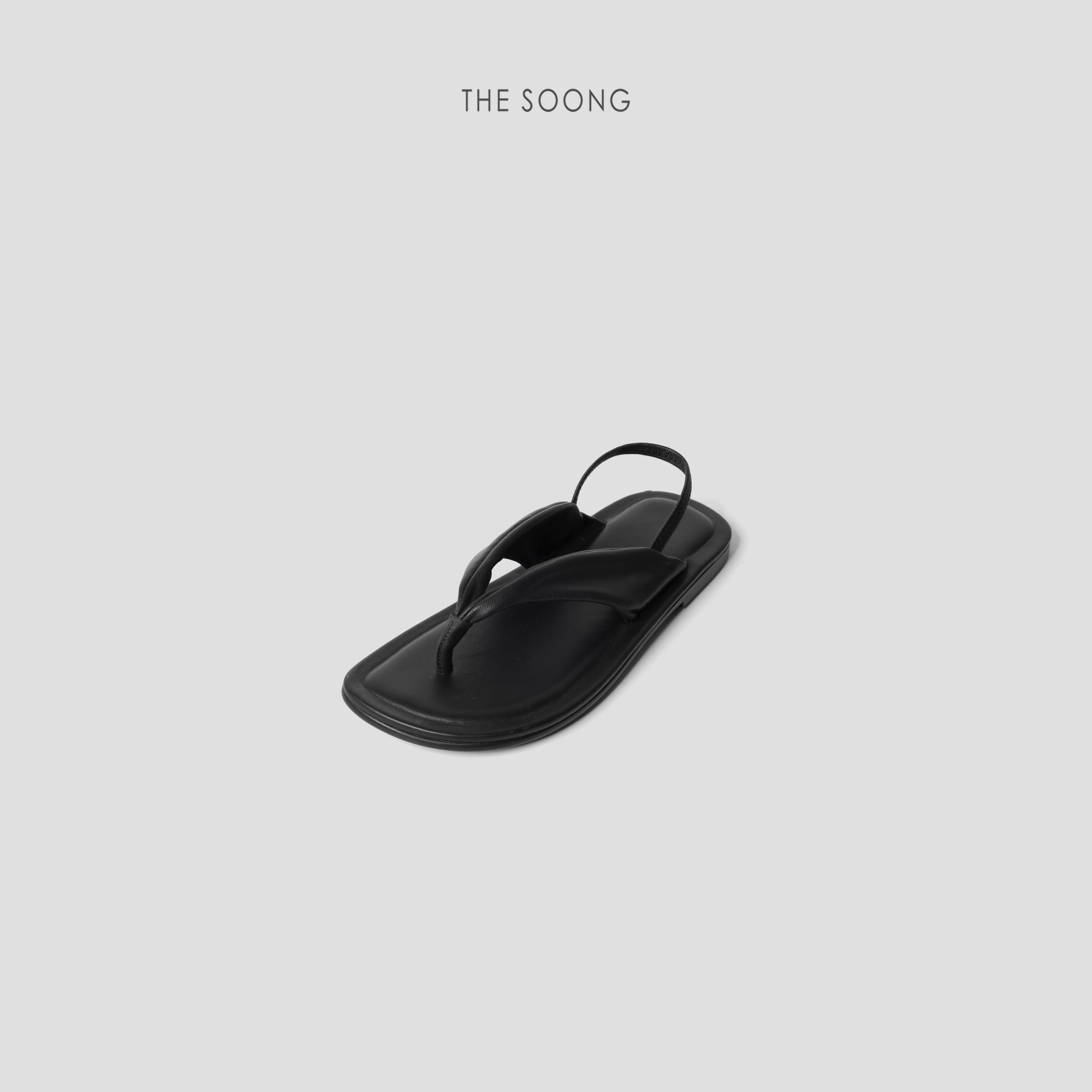 THESOONG羊皮人字拖凉鞋