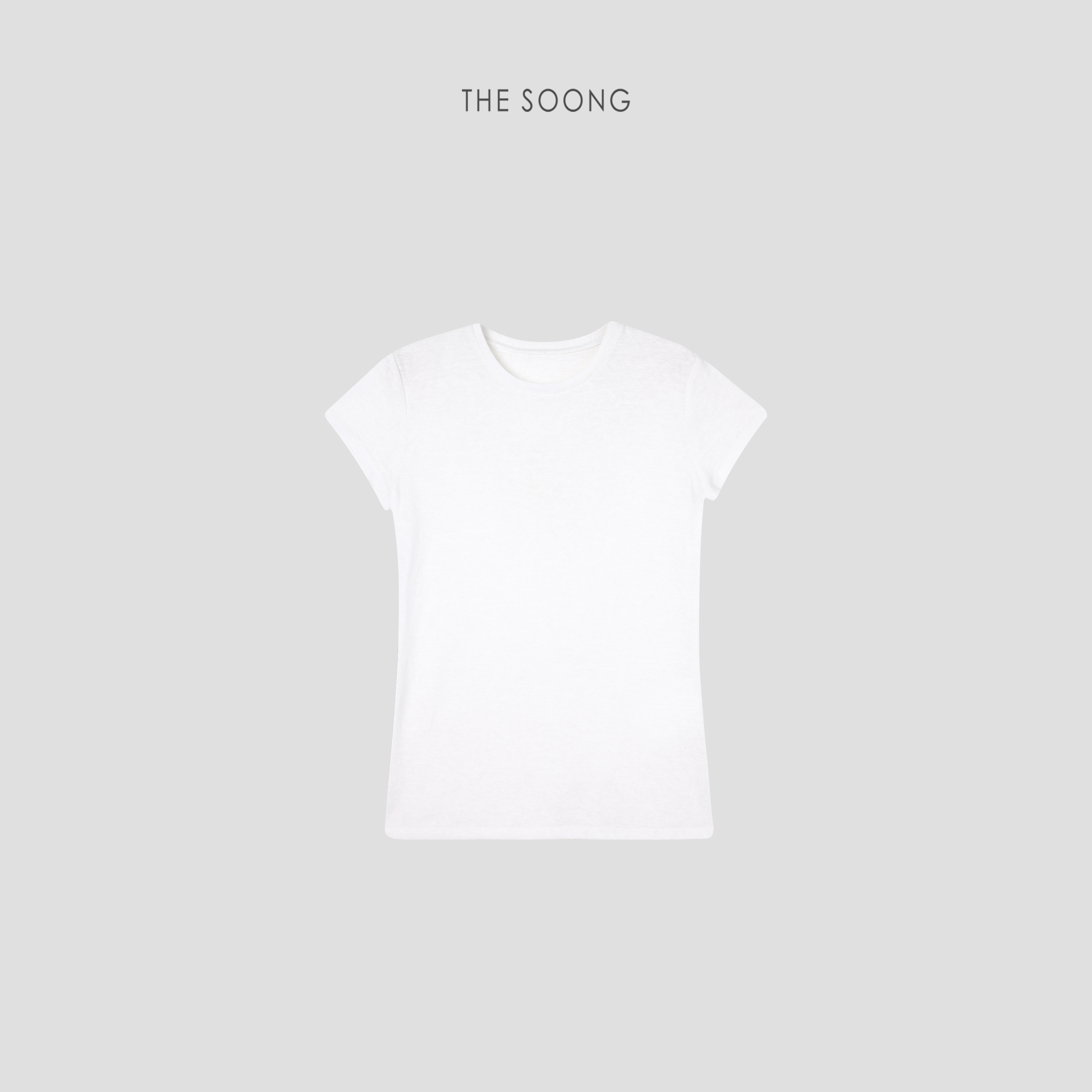 THESOONG百搭圆领纯色T恤