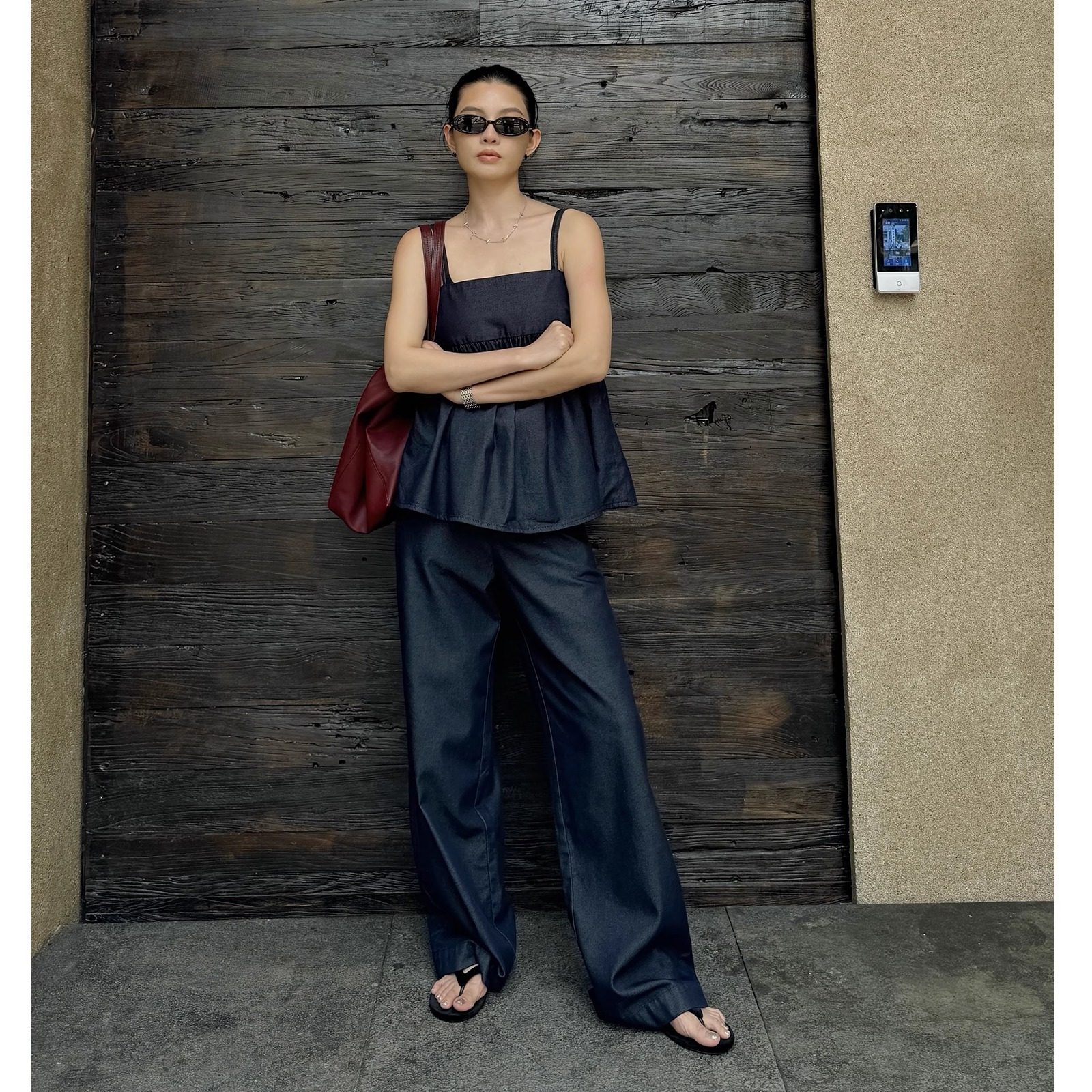 【清仓】两米超模裤 夏日凉爽纯棉透气典雅松弛感休闲套装6986,女装/女士精品,时尚套装,淘宝优惠券,粉丝福利购,淘宝优惠卷