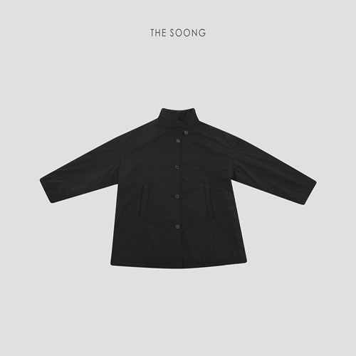 秋冬羊毛中长款风衣外套