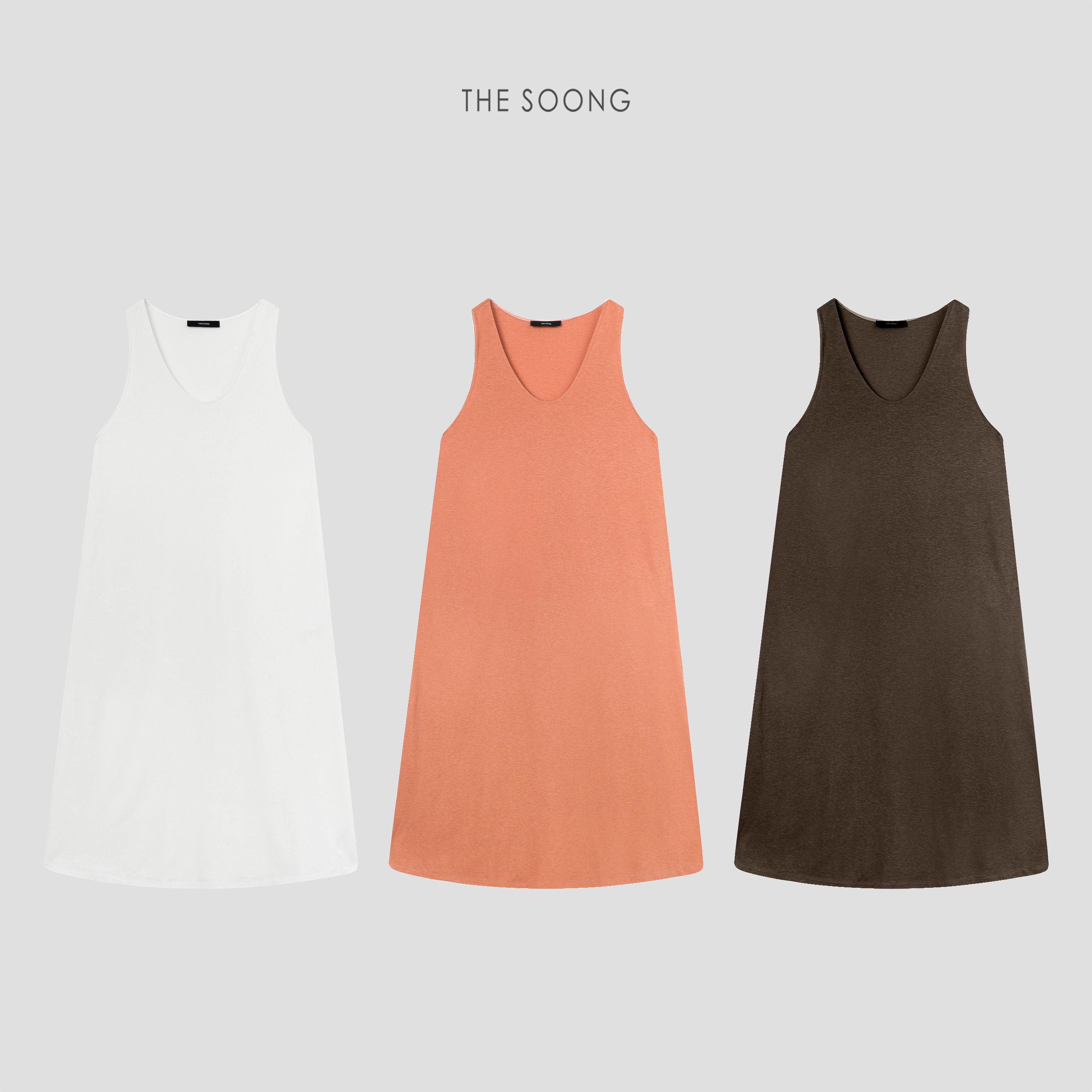 【清仓】悦己松弛 夏季薄款极简铜氨亚麻亲肤舒适背心连衣裙6815,女装/女士精品,连衣裙,淘宝优惠券,粉丝福利购,淘宝优惠卷