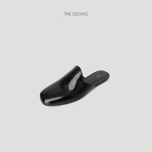 THESOONG牛皮一脚蹬时尚单鞋