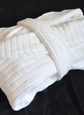 纯棉毛巾料割绒加肥加大加厚男女士浴袍浴衣睡袍处理出口外贸余单
