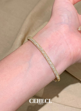 意大利工艺金丝网兜精致钱袋手链