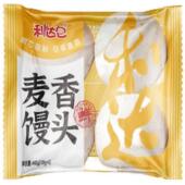 天津利达麦香馒头黑米饽饽馒头速冻面食早餐馒头新老包装 随机发