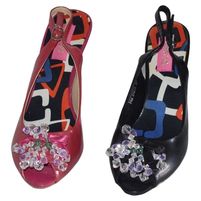 皮凉鞋鱼嘴品牌撤柜清仓处理