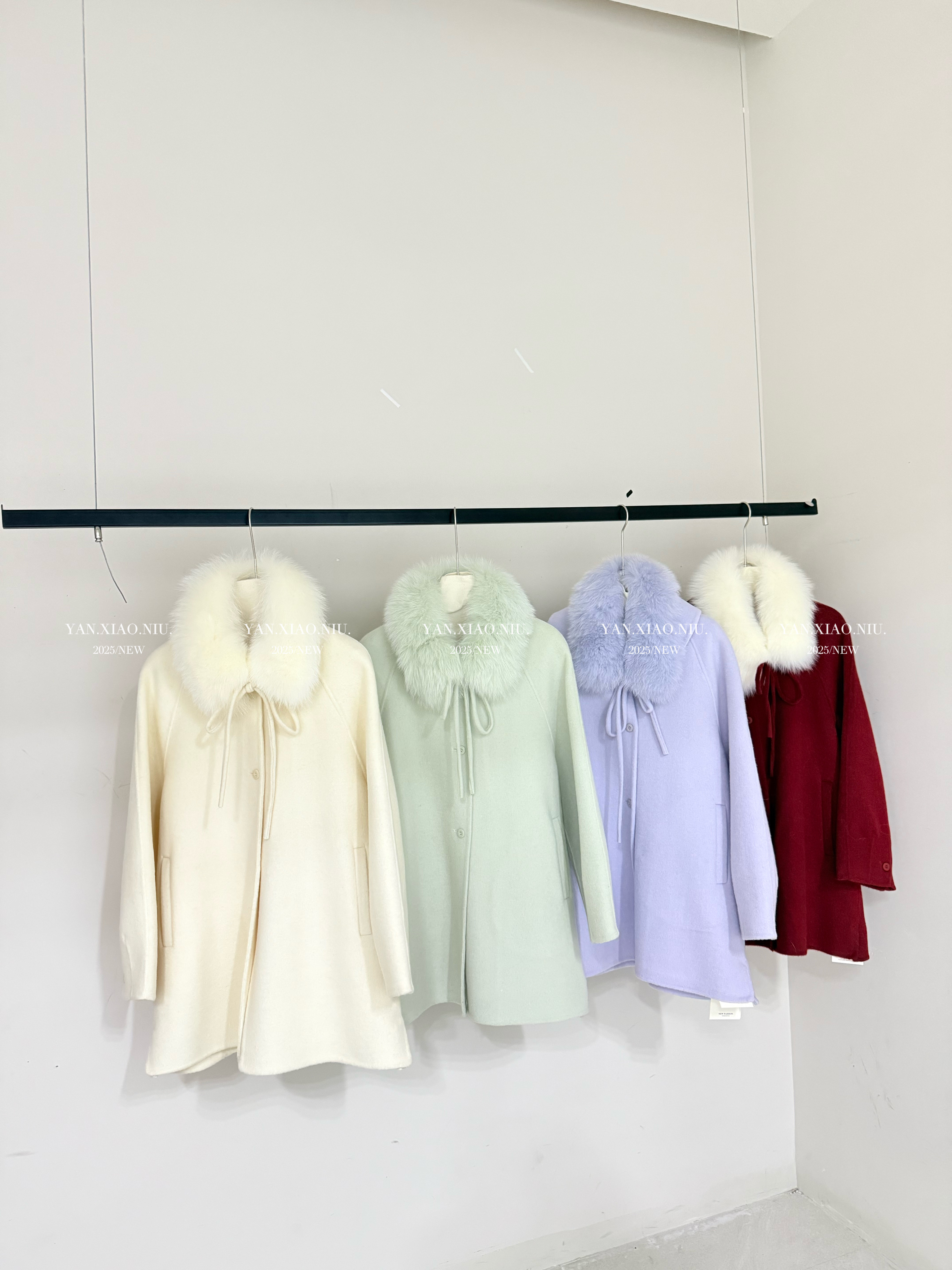 1569冬季新款韩版气质百搭宽松显瘦狐狸毛领双面羊毛大衣毛呢外套,女装/女士精品,毛呢外套,淘宝优惠券,粉丝福利购,淘宝优惠卷