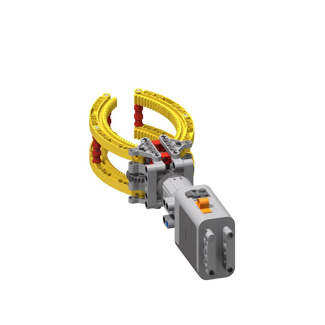 MOC电动机重型机械手臂益智玩具