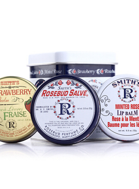 美国Rosebud Salve玫瑰花蕾膏滋润保湿补水护唇膏修护润唇膏唇膜
