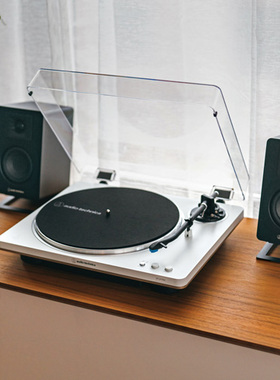 铁三角AT-LP70X LP70XBT蓝牙版黑胶唱片机复古发烧留声机全国联保