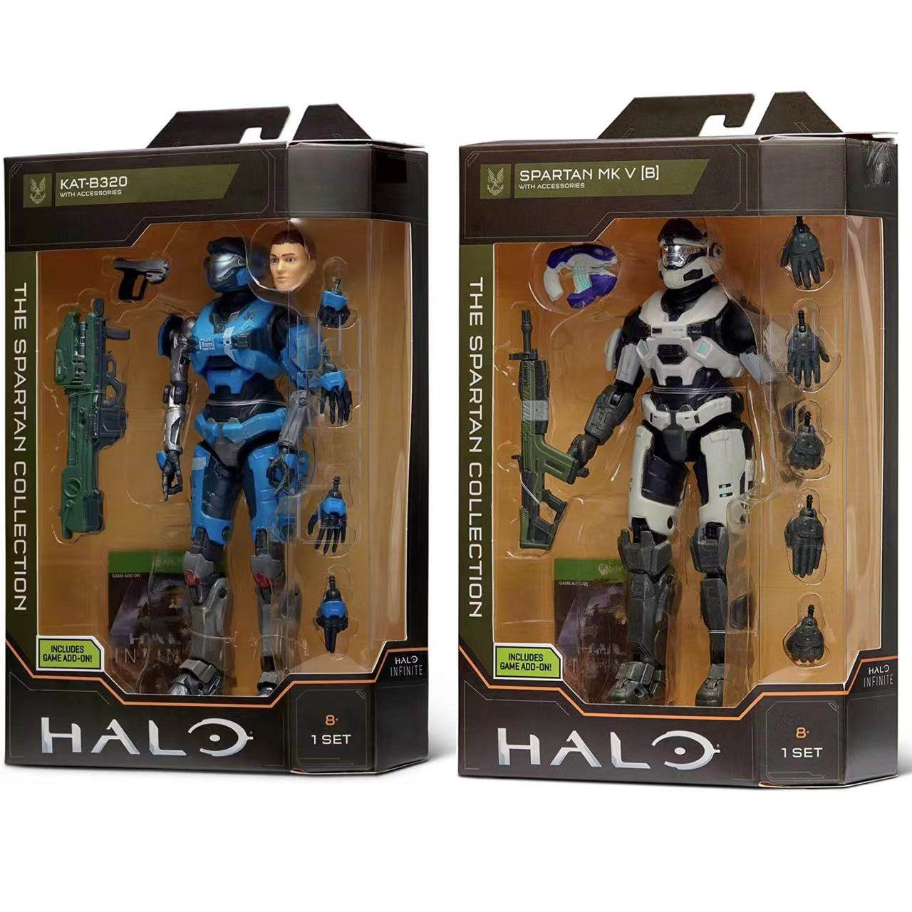 halo infinite 光环无限 wct 斯巴达士官长6.5寸可动兵人模型玩具