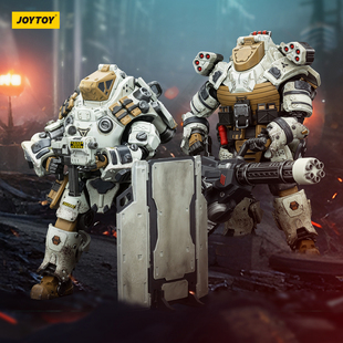 JOYTOY 暗源 战星辰悲怆远征军1:18第九军团急救小组机甲可动兵人