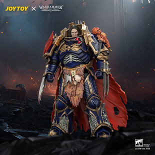 JOYTOY暗源 1/18 战锤荷鲁斯之子午夜领主基因原体康拉德科兹手办