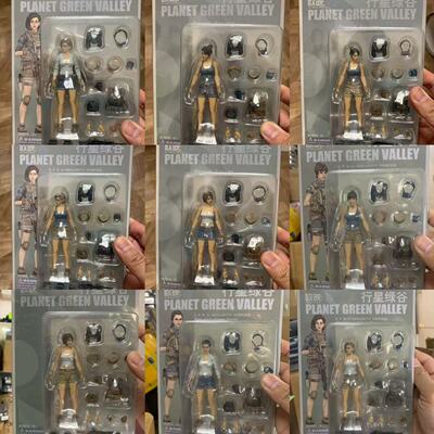 行星绿谷可动人偶女兵人