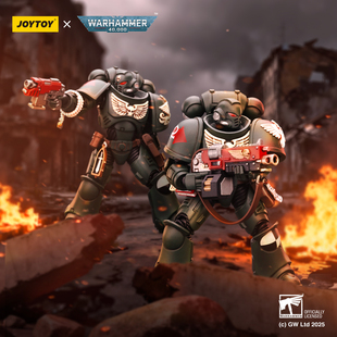 JOYTOY 暗源 1/18 战锤40K 黑暗天使仲裁者 关节可动兵人模型手办