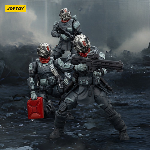 JOYTOY暗源 1/25 军兵系列 UNSC 无面小队 可动兵人军事模型手办