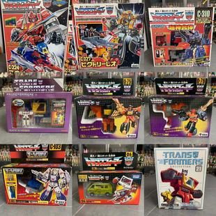 G1 变形金刚 日版 头领战士 闪电机关炮狮王史达六面兽犀牛磁带等