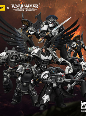 JOYTOY暗源 1/18战锤荷鲁斯之子 暗鸦守卫基因原体蔑视者无畏机甲