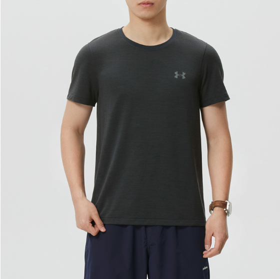 安德玛男子健身训练速干舒适上衣WoolRun休闲运动短袖T恤6009520,运动服/休闲服装,运动T恤,淘宝优惠券,粉丝福利购,淘宝优惠卷