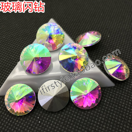 diy圆形玻璃材料包贴钻